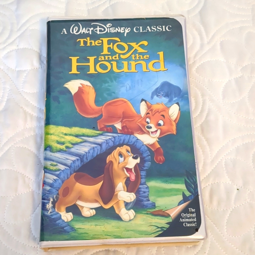Disney Black Diamond The Fox and the Hound VHS Tape